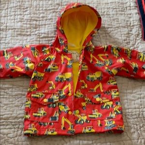 Hayley Child construction rain coat